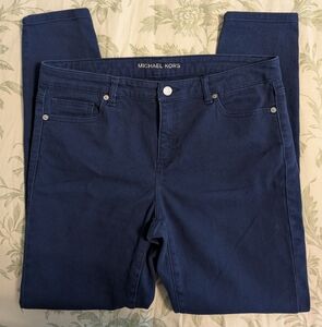 Michael Kors Prussian Blue Skinny Women's Jeans